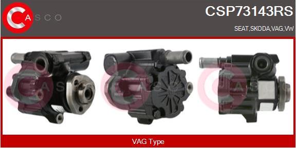 Casco CSP73143RS - Гидравлический насос, рулевое управление, ГУР autospares.lv