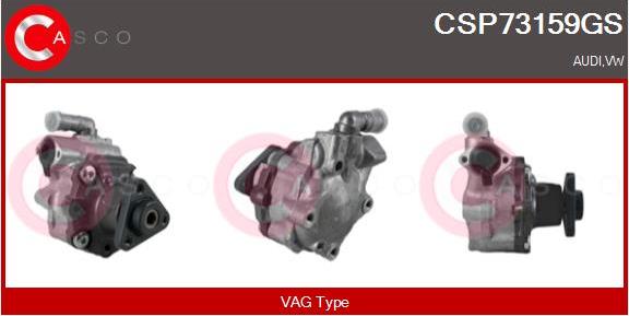 Casco CSP73159GS - Гидравлический насос, рулевое управление, ГУР autospares.lv