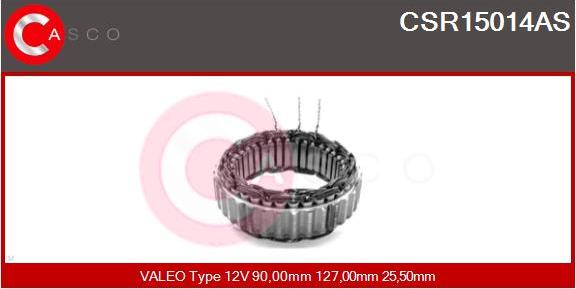 Casco CSR15014AS - Статор, генератор autospares.lv