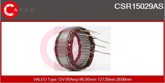 Casco CSR15029AS - Статор, генератор autospares.lv