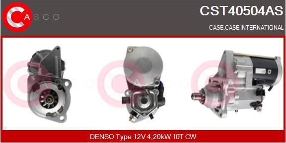 Casco CST40504AS - Стартер autospares.lv