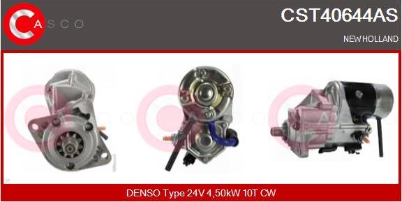 Casco CST40644AS - Стартер autospares.lv