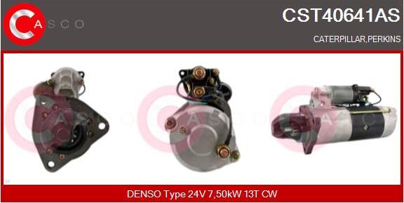 Casco CST40641AS - Стартер autospares.lv