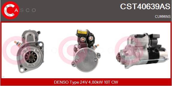 Casco CST40639AS - Стартер autospares.lv