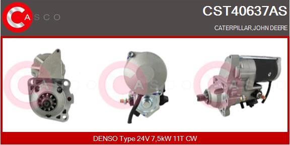 Casco CST40637AS - Стартер autospares.lv