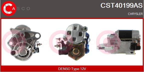 Casco CST40199AS - Стартер autospares.lv