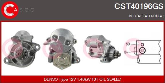 Casco CST40196GS - Стартер autospares.lv