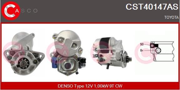 Casco CST40147AS - Стартер autospares.lv