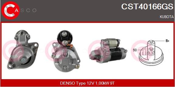 Casco CST40166GS - Стартер autospares.lv