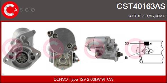 Casco CST40163AS - Стартер autospares.lv