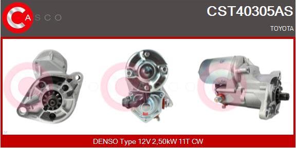 Casco CST40305AS - Стартер autospares.lv