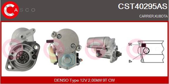 Casco CST40295AS - Стартер autospares.lv