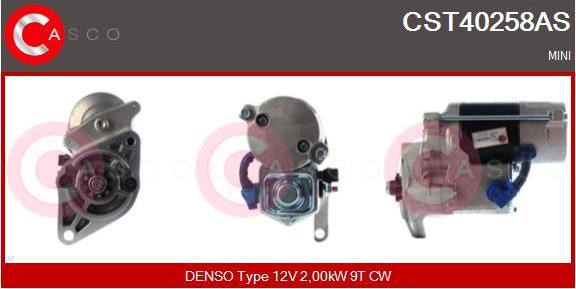 Casco CST40258AS - Стартер autospares.lv