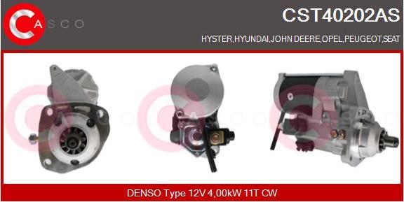 Casco CST40202AS - Стартер autospares.lv