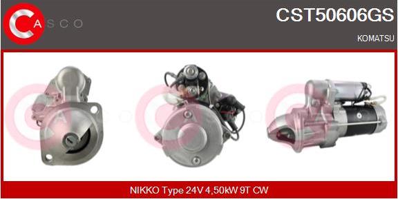Casco CST50606GS - Стартер autospares.lv
