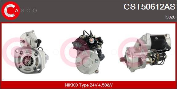 Casco CST50612AS - Стартер autospares.lv