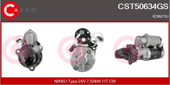 Casco CST50634GS - Стартер autospares.lv