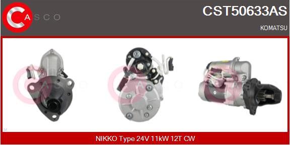 Casco CST50633AS - Стартер autospares.lv