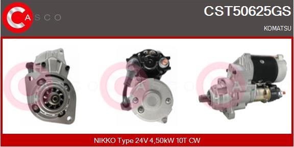 Casco CST50625GS - Стартер autospares.lv