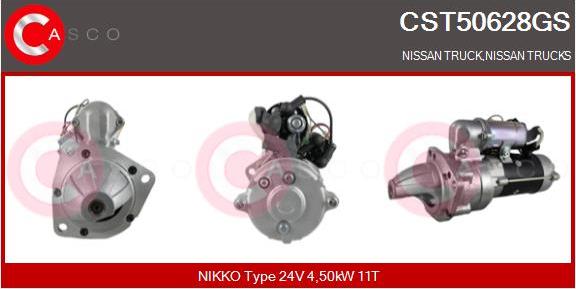 Casco CST50628GS - Стартер autospares.lv