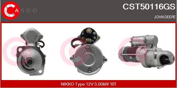 Casco CST50116GS - Стартер autospares.lv