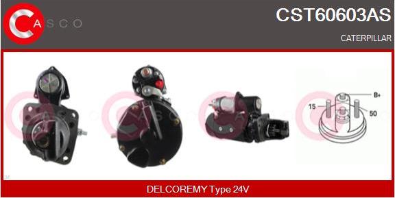 Casco CST60603AS - Стартер autospares.lv