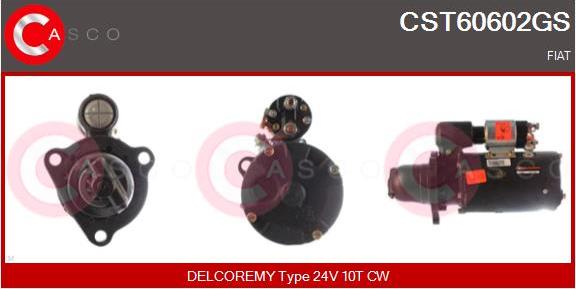 Casco CST60602GS - Стартер autospares.lv