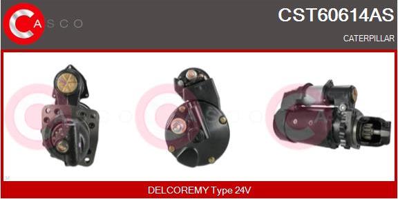 Casco CST60614AS - Стартер autospares.lv