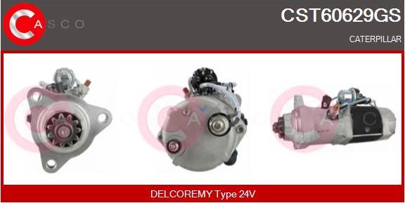 Casco CST60629GS - Стартер autospares.lv