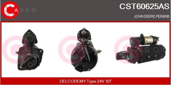 Casco CST60625AS - Стартер autospares.lv