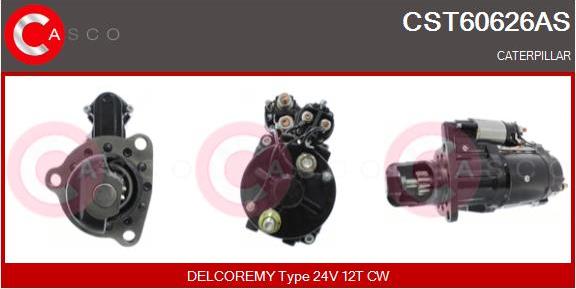 Casco CST60626AS - Стартер autospares.lv