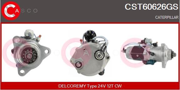 Casco CST60626GS - Стартер autospares.lv