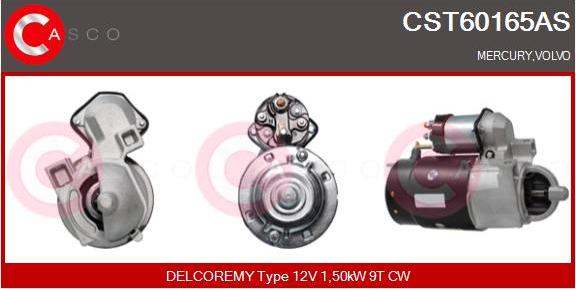 Casco CST60165AS - Стартер autospares.lv