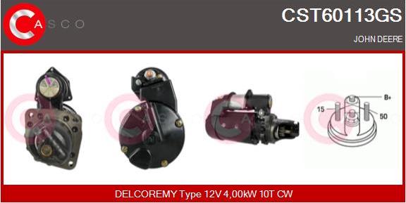 Casco CST60113GS - Стартер autospares.lv