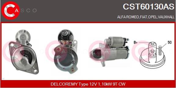 Casco CST60130AS - Стартер autospares.lv