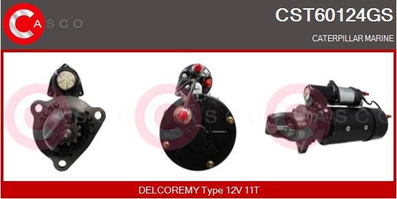 Casco CST60124GS - Стартер autospares.lv