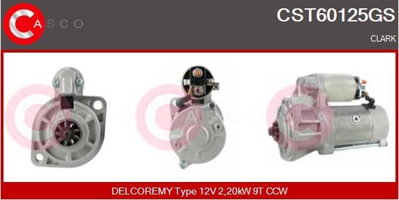 Casco CST60125GS - Стартер autospares.lv