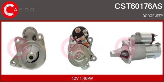 Casco CST60176AS - Стартер autospares.lv