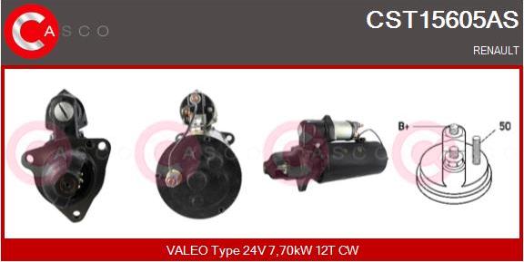 Casco CST15605AS - Стартер autospares.lv