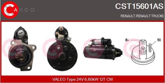 Casco CST15601AS - Стартер autospares.lv