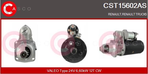 Casco CST15602AS - Стартер autospares.lv