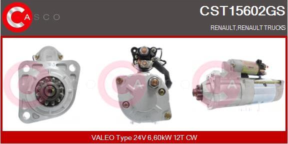 Casco CST15602GS - Стартер autospares.lv