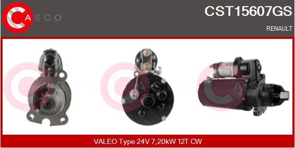 Casco CST15607GS - Стартер autospares.lv