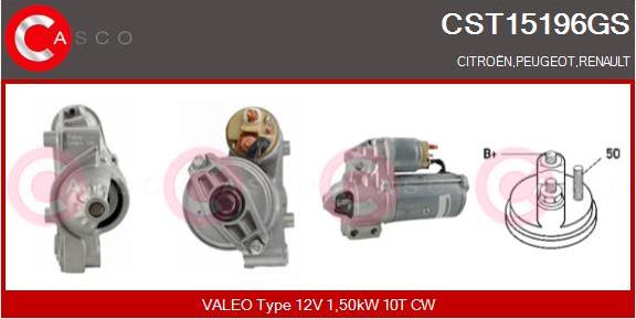 Casco CST15196GS - Стартер autospares.lv