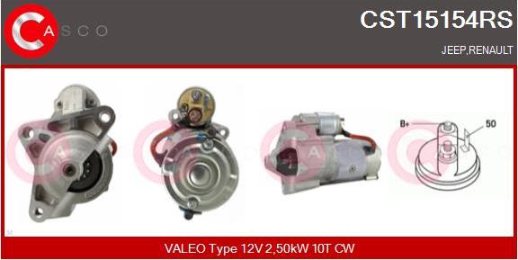 Casco CST15154RS - Стартер autospares.lv