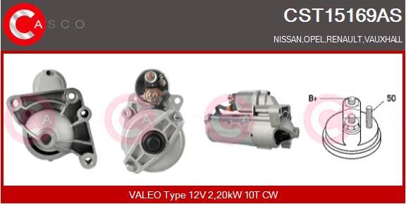 Casco CST15169AS - Стартер autospares.lv