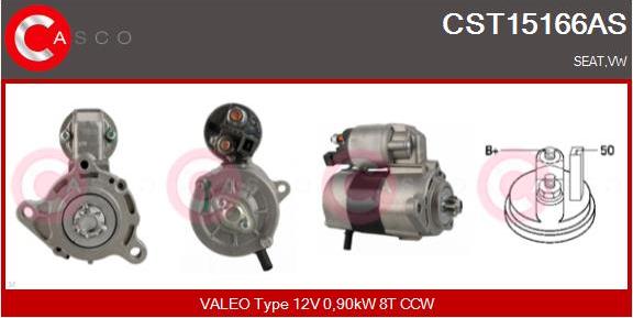 Casco CST15166AS - Стартер autospares.lv