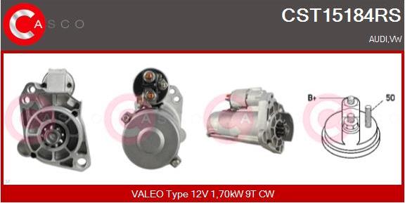 Casco CST15184RS - Стартер autospares.lv