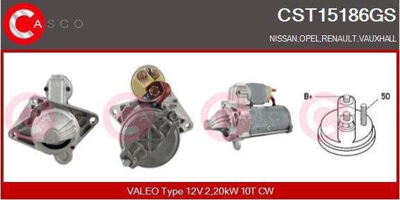 Casco CST15186GS - Стартер autospares.lv