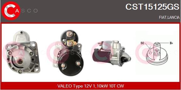 Casco CST15125GS - Стартер autospares.lv